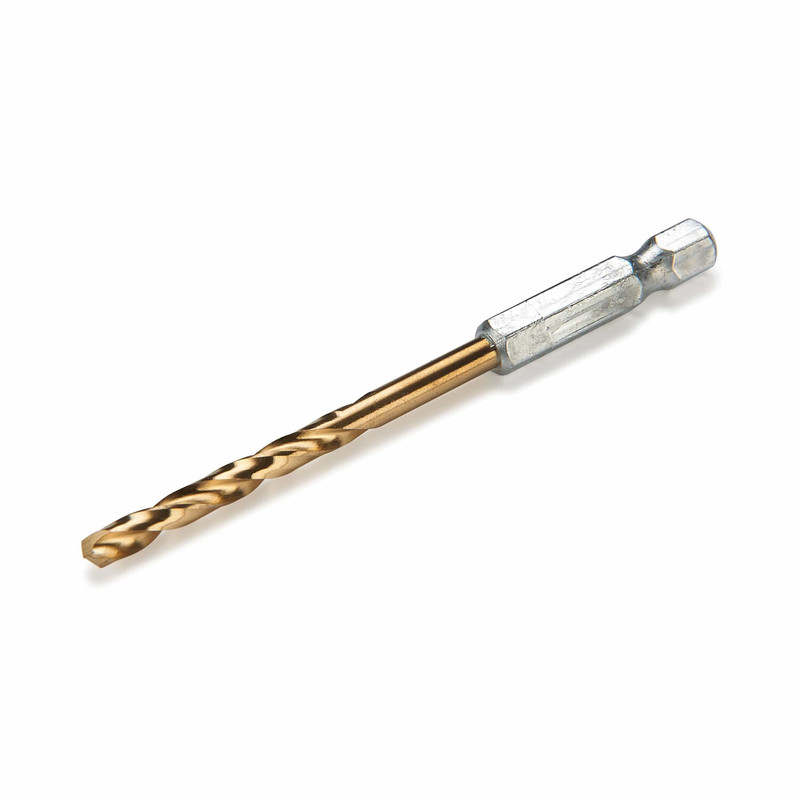 Titanium Hex Shank Drill Bit - Size:5/32"